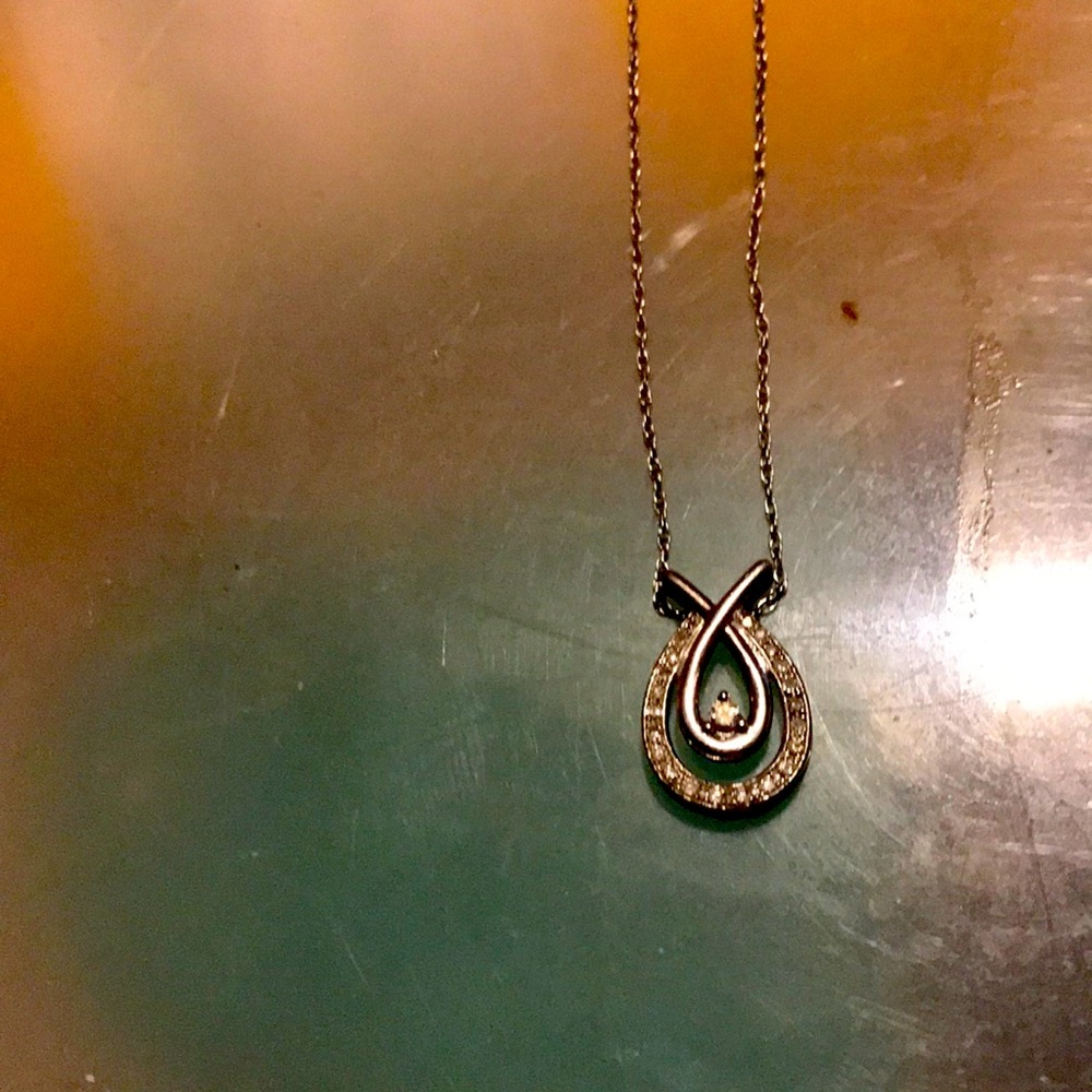 Genuine diamond and 925 silver